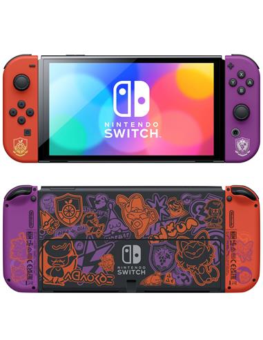 Nintendo Consola Switch Oled Pokemon Escarlata y Púrpura