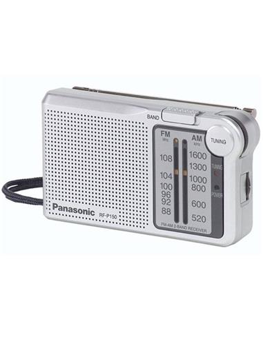 PANASONIC RF-P150 RADIO PORTÁTIL AM/FM PILAS PLATA