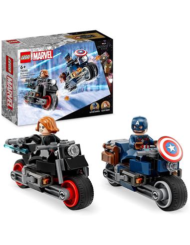 LEGO 76260 Motos de Viuda Negra Y el Capitán América