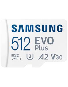 Mem. Micro SDXC 512GB Samsung Evo Plus U3 A2 130mb/s + Adaptador