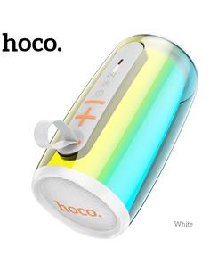 Hoco HC18 Jumper Colorful luminous Altavoz Bluetooth Blanco