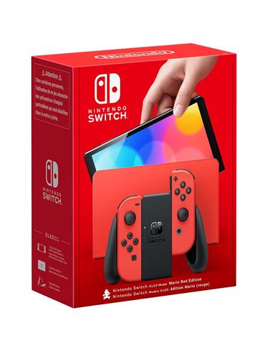Nintendo Switch Consola Oled Mario Red Edition