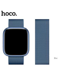 Hoco iWatch WA03 Simple Beauty Series Milanese Steel Strap (38/40/41mm) Azul