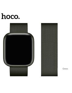 Hoco iWatch WA03 Simple Beauty Series Milanese Steel Strap (38/40/41mm) Green 7 gen
