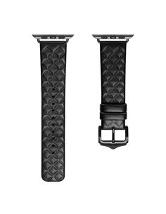 Hoco iWatch WA18 Elegant Series Leather Strap (38/40/41mm) Negro