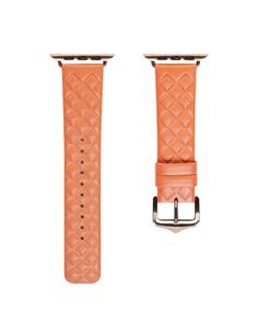 Hoco iWatch WA18 Elegant Series Leather Strap (38/40/41mm) Naranja
