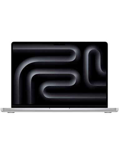 Apple MacBook Pro 14" M3 8 Core CPU 10 GPU 8GB 1TB Plata (MR7K3Y/A)