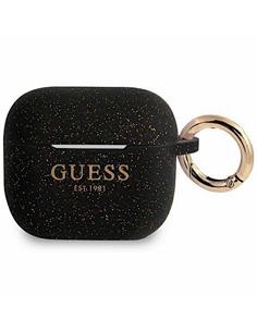Guess GUS3SGGEK Airpods 3 Cover Negro Silicona