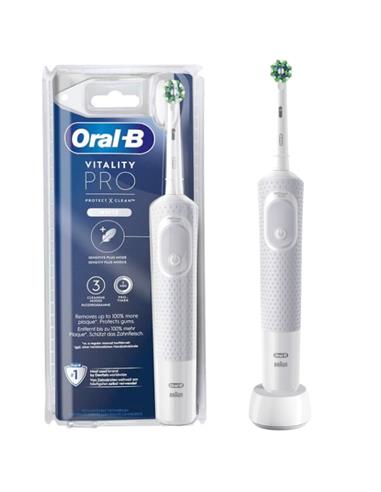 Braun Oral-B Cepillo Vitality Pro 3 Modos de Limpieza Blanco D103.413.3