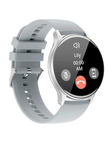 Hoco Y15 Smartwatch Bluetooth con Llamadas y Pantalla Amoled de 1.43"-  Plata