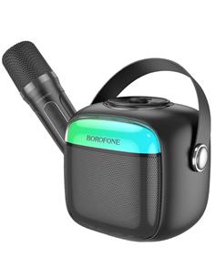 Borofone BP15 Altavoz Bluetooth Karaoke con Micro Inalámbrico Negro