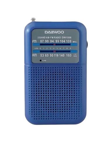 Daewoo DW1008BL Radio Portátil AM/FM Azul