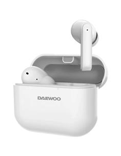 Daewoo DW2002 Auriculares Bluetooth con estuche de carga USB-C Blanco