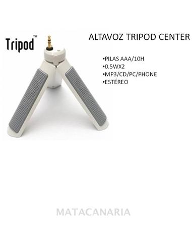 ALTAVOZ TRIPOD CENTER ESTEREO 0.5V AMPLIFICADO