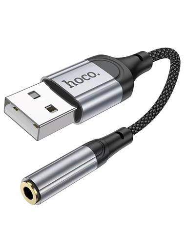 Hoco LS36 Convertidor USB Type-A a Audio de 3.5 TRRS