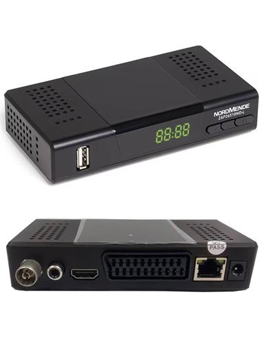 Nordmende Receptor TDT DVB-T2 con HDMI, Euroconectro y USB