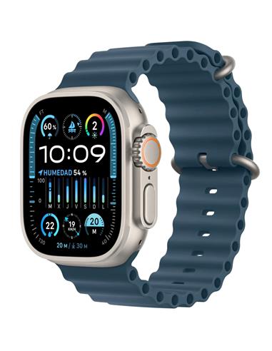 Apple Watch Ultra 2 GPS+ Cellular 49mm Titanium Blue/Black SM (MRF53TY/A)