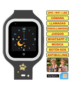 SaveFamily Reloj Iconic 4G Plus Kids Wonderful Negro