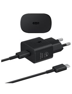 Samsung Fast Charger 25W  USB-C + Cable Negro (EP-T2510)