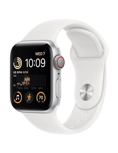 Apple Watch SE (2ª Gen) GPS Wifi + Celular 40mm Silver y Blanco CPO (FNPP3B/A)