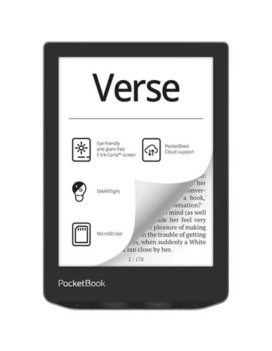 Pocketbook Verse Mist Gris Libro Electrónico 6" Smartlight Wifi