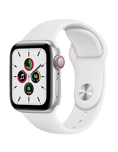 Apple Watch SE 40mm 4G LTE Silver/White Pre Owned (4KQV3B/A)