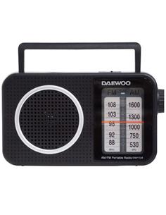 Daewoo DW1124  Radio Portátl AC/DC Negro