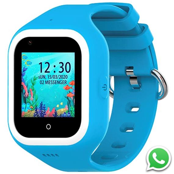 SaveFamily Reloj Iconic Plus 4G Azul - Reloj con Localizador