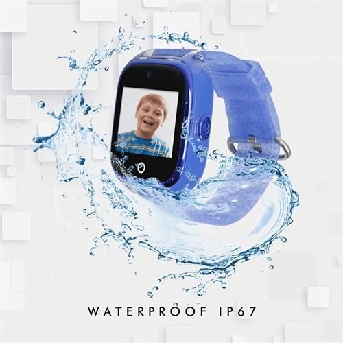 SaveFamily Superior 2G Smartwatch para niños Azul - Reloj con Localizador