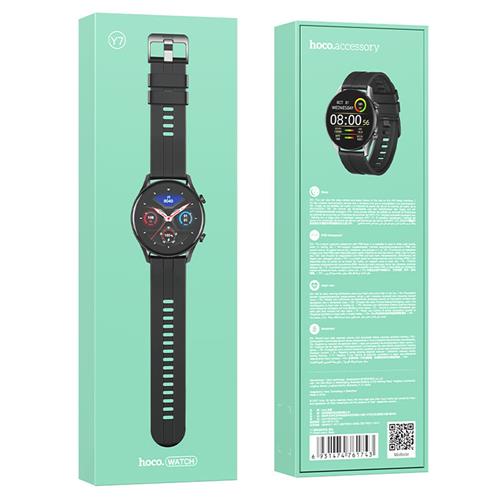 Hoco Y7 SmartWatch Deportivo con Medidor de Frecuenca Cardiaca