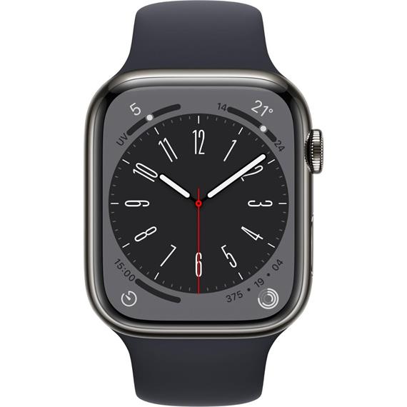Apple Watch Series 8 GPS + Cellular 45mm Graphite Stainless (MNKU3TY/A)