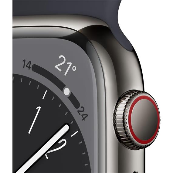 Apple Watch Series 8 GPS + Cellular 45mm Graphite Stainless (MNKU3TY/A)