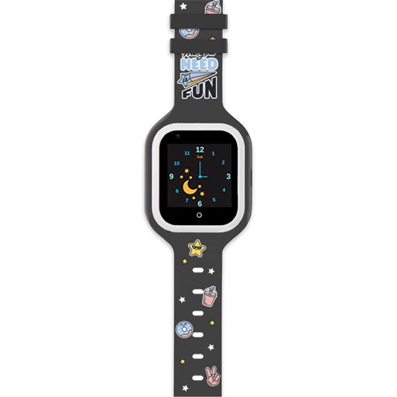 SaveFamily Reloj Iconic 4G Plus Kids Wonderful Negro - Reloj con Localizador