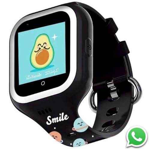 SaveFamily Reloj Iconic 4G Plus Kids Wonderful Negro - Reloj con Localizador