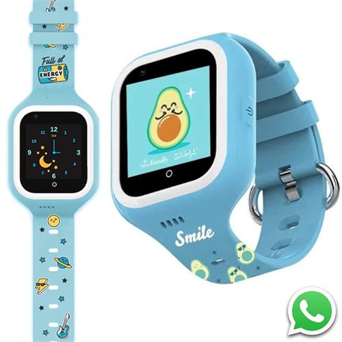 SaveFamily Reloj Iconic 4G Plus Kids Wonderful Azul - Reloj con Localizador