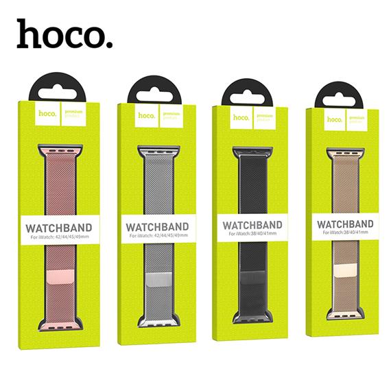 Hoco iWatch WA03 Correa Acero Plata