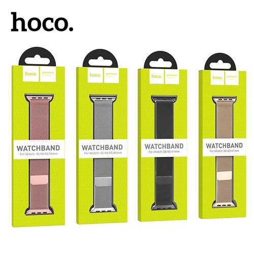Hoco iWatch WA03 Correa Acero Plata