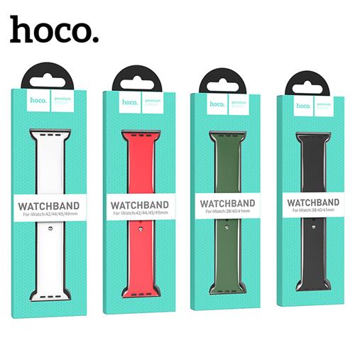 Hoco iWatch WA01 Correa Sport Silicona Blanca
