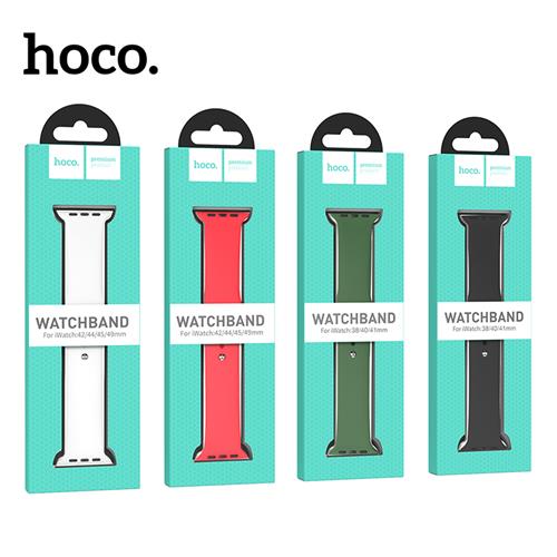 Hoco iWatch WA01 Correa Sport Silicona Cereza