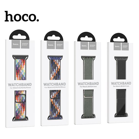 Hoco iWatch WA05 Correa Jane Eyre Nylon Negro