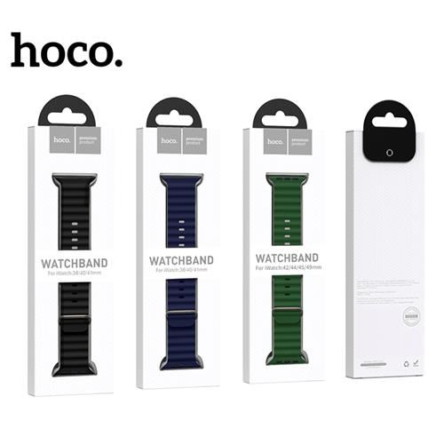 Hoco iWatch WA12 Correa Marine Blanco