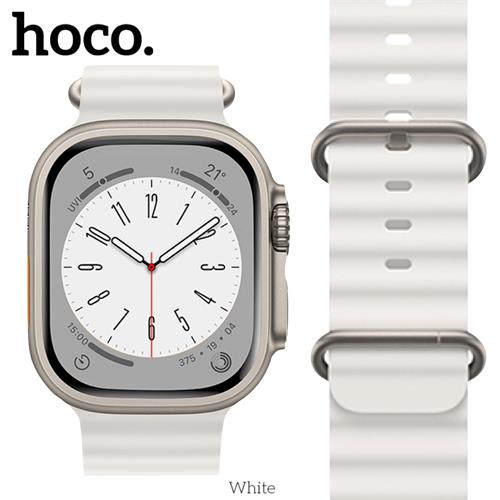 Hoco iWatch WA12 Correa Marine Blanco