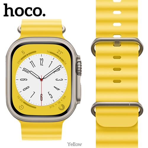 Hoco iWatch WA12 Correa Marine Amarillo
