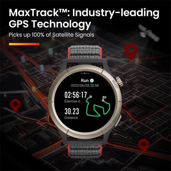 Amazfit Cheetah Pro Smartwatch con GPS y Mapas sin Conexión
