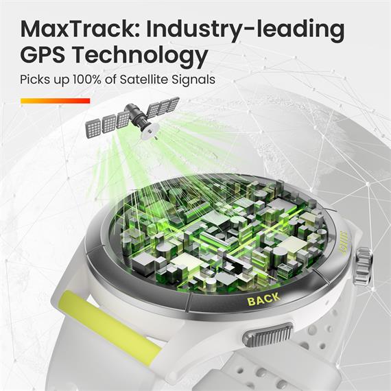 Amazfit Cheetah Round Smartwatch con GPS y Mapas sin Conexión