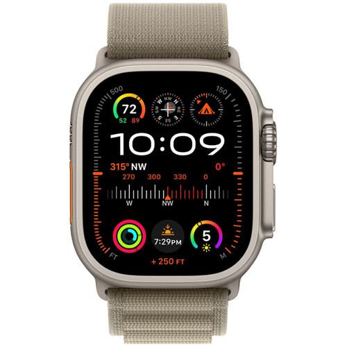 Apple Watch Ultra 2 GPS+ Cellular 49mm Titanium/ Olive Alpine Medium (MREY3TY/A)