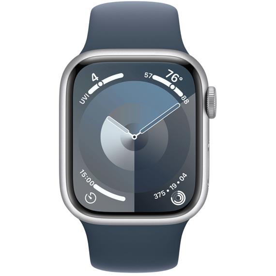 Apple Watch Series 9 GPS 41mm Starlight Aluminium S/M (MR903QL/A)