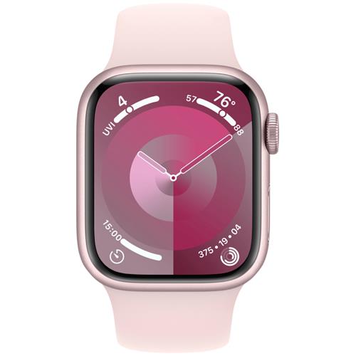 Apple Watch Series 9 GPS 41mm Pink Aluminium S/M (MR933QL/A)