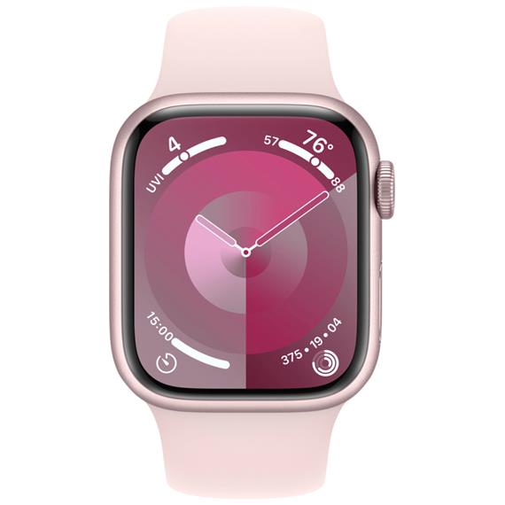 Apple Watch Series 9 GPS 41mm Pink Aluminium M/L (MR943QL/A)