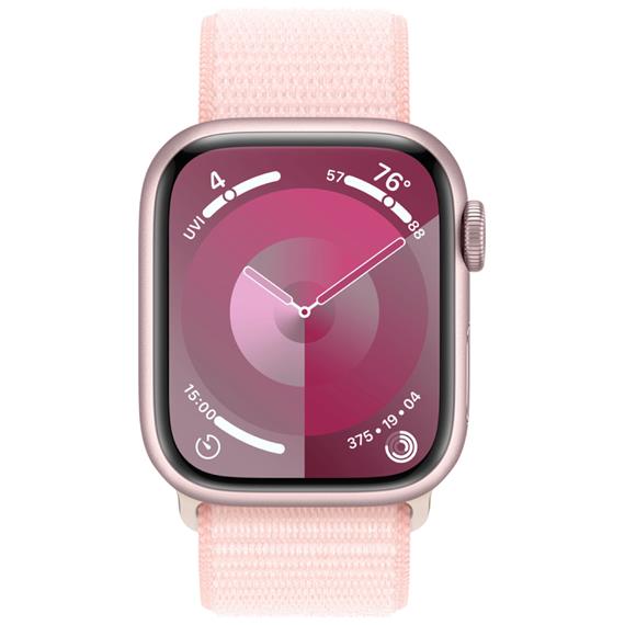 Apple Watch Series 9 GPS 41mm Pink Aluminium (MR953QL/A)